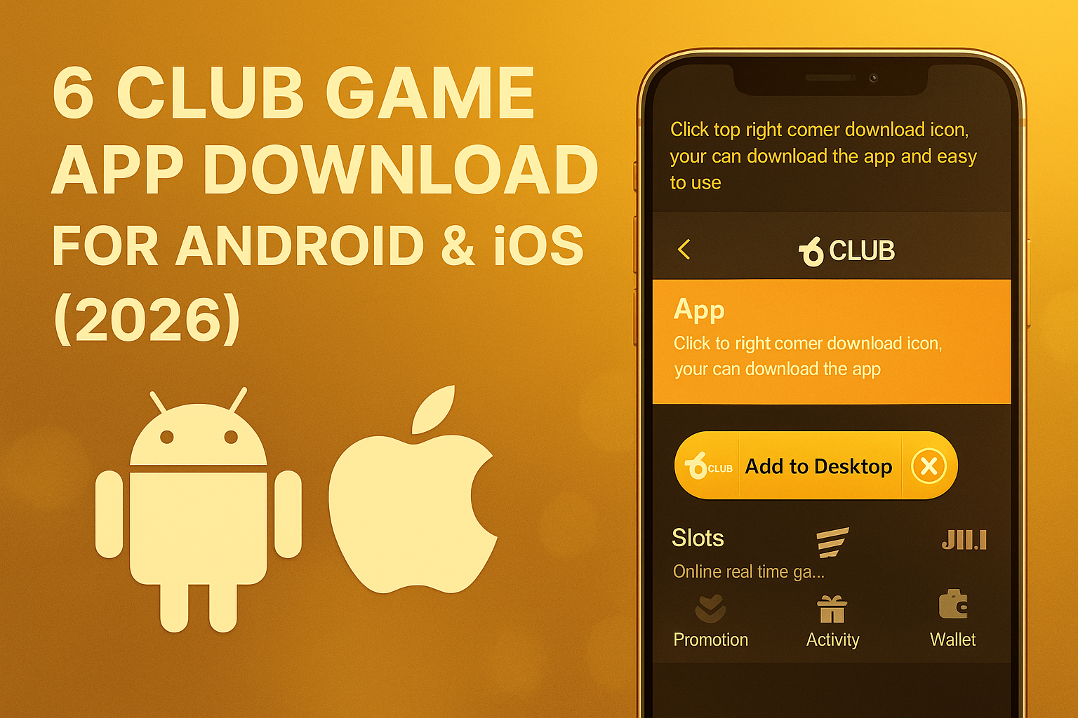 6 Club Game App Download for Android & iOS (Latest Version 2026)